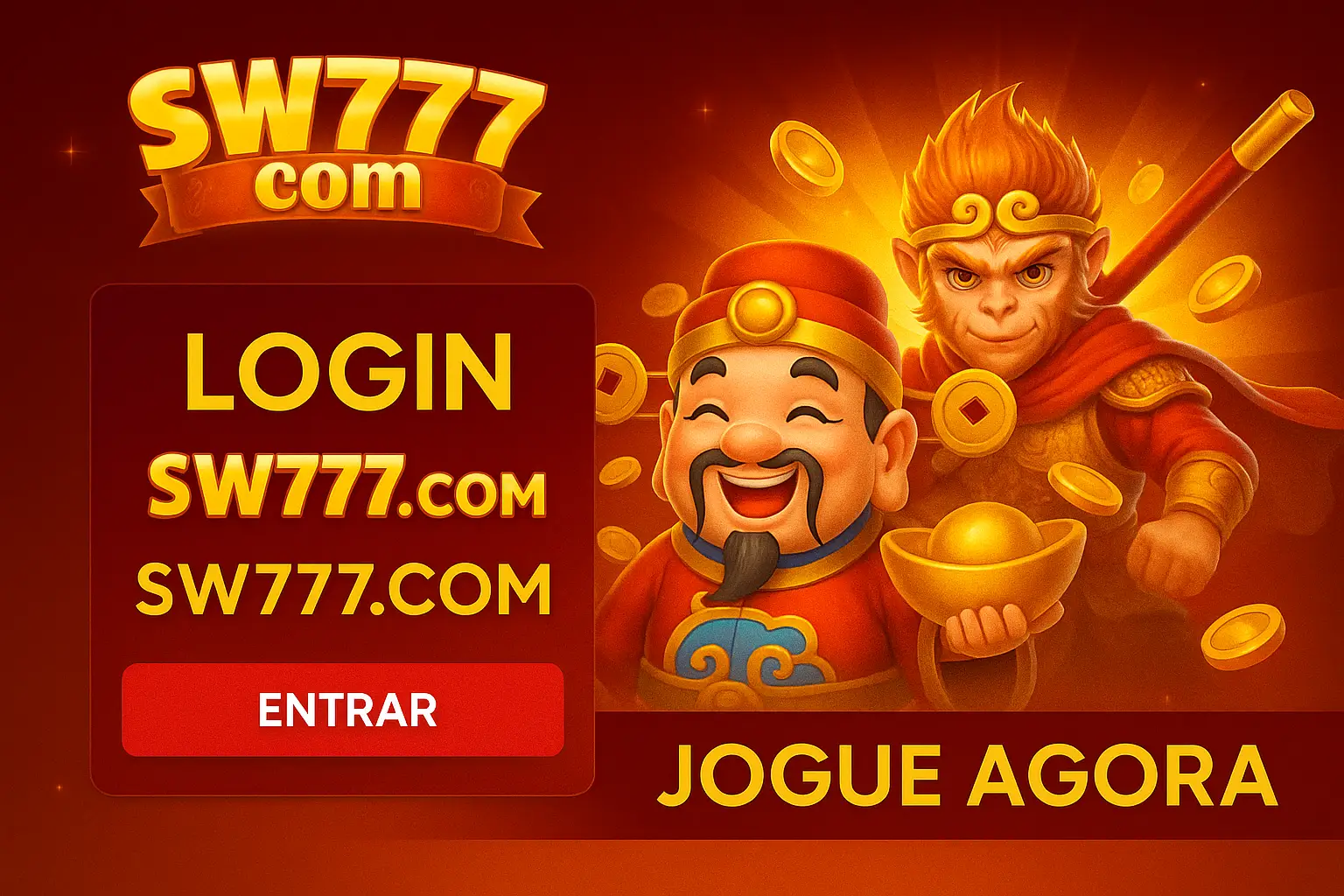 Não Perca tempo, o rRgistro na site SW777.com